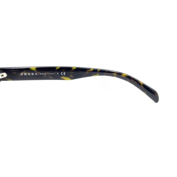 Prada SPR 21S 1AB-0A7 Black Tortoise Brown Sunglasses Frames 56-19 140 Italy - Picture 9 of 12
